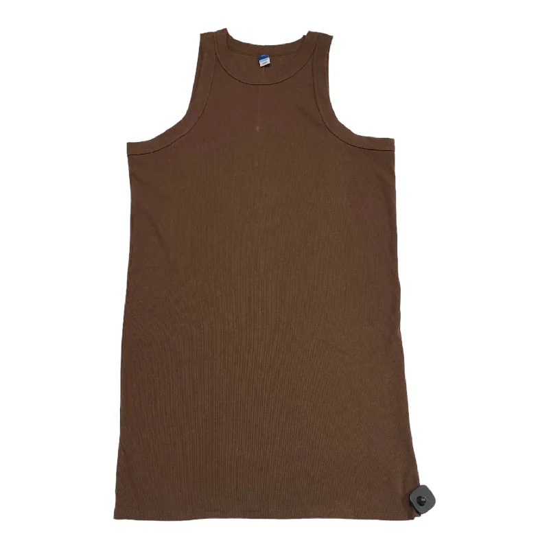 Dress Casual Short By Old Navy In Brown, Size: Xxl Relaxed Women's 