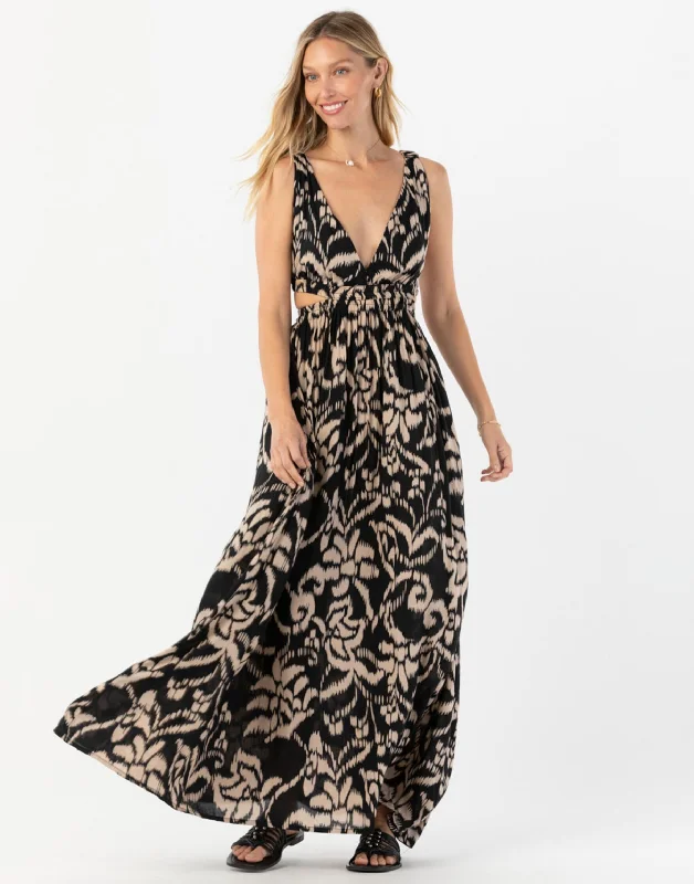 Hope Maxi Dress by Tiare Hawaii - Nomadic Black Refined Women's Classic 