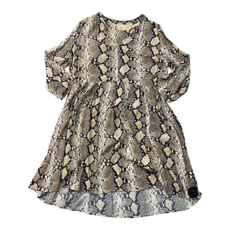 Dress Casual Midi By Maeve In Animal Print, Size: Xl Sporty Women's Athleisure 