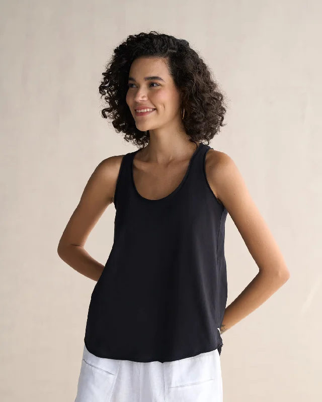 Ukiyo Racerback Tank - Black Cool Women's Skate