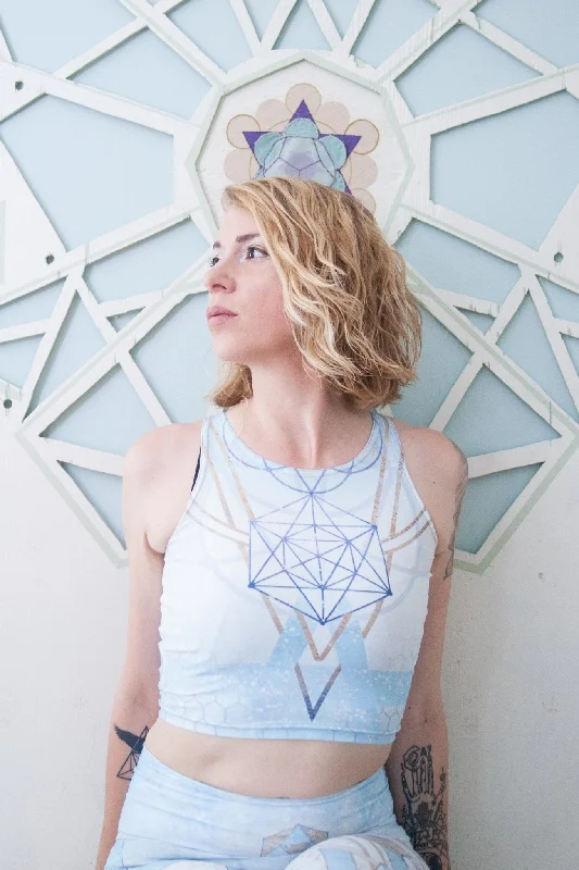 Lady of Light crop top by Jodi Sharp Feminine Women's Soft 