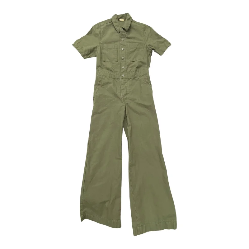 Jumpsuit By Levis In Green, Size: Xs Artistic Women's Hand - painted