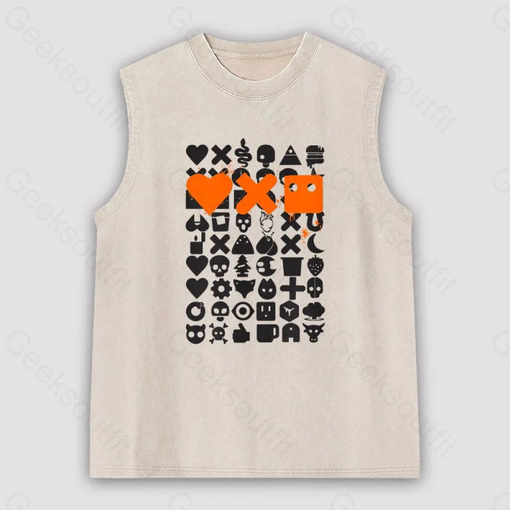 Love Death and Robots Unisex Washed Tank Elegant Women's 
