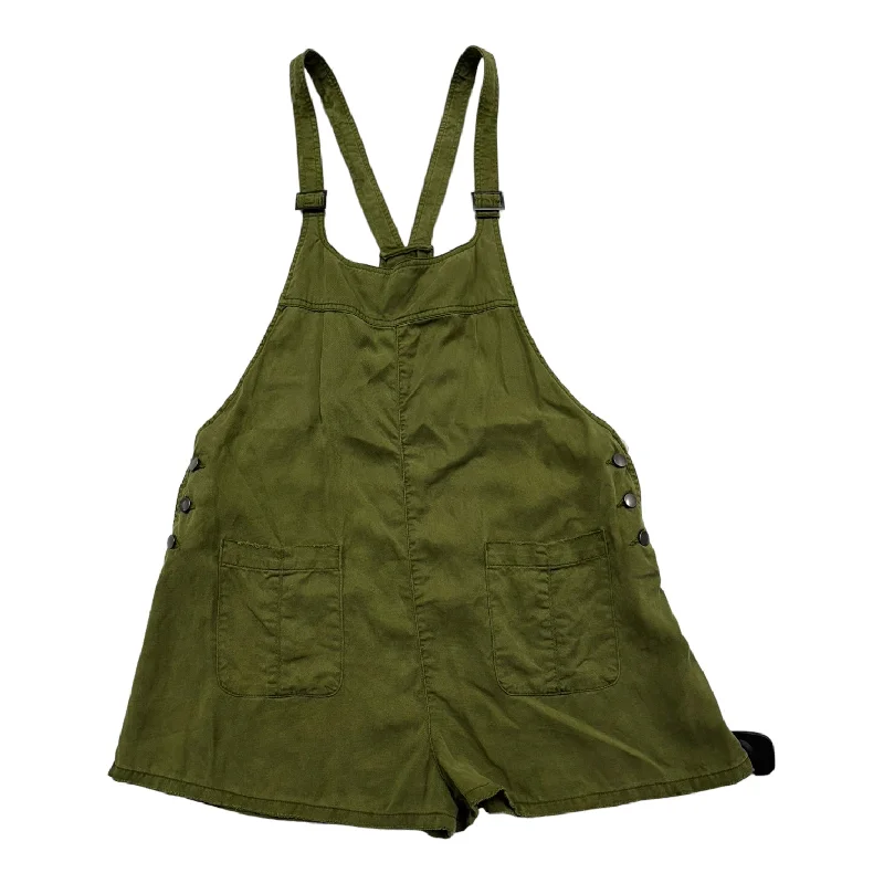 Green Romper Bdg, Size M Dapper Women's 1920S