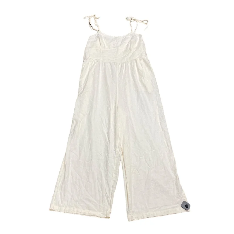 Cream Jumpsuit Old Navy, Size Xxl Elegant Women's Formal 