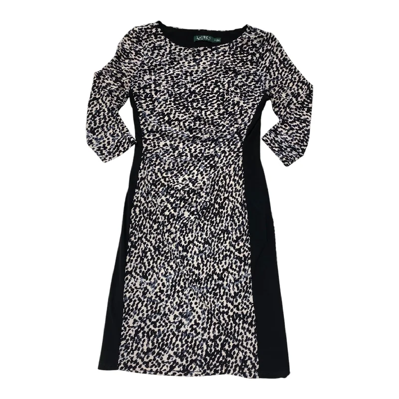 Dress Casual Midi By Lauren By Ralph Lauren In Multi-colored, Size: M Stylish Women's Neon