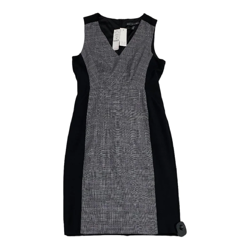 Dress Work By White House Black Market In Plaid Pattern, Size: Xs Cozy Women's Sherpa - lined