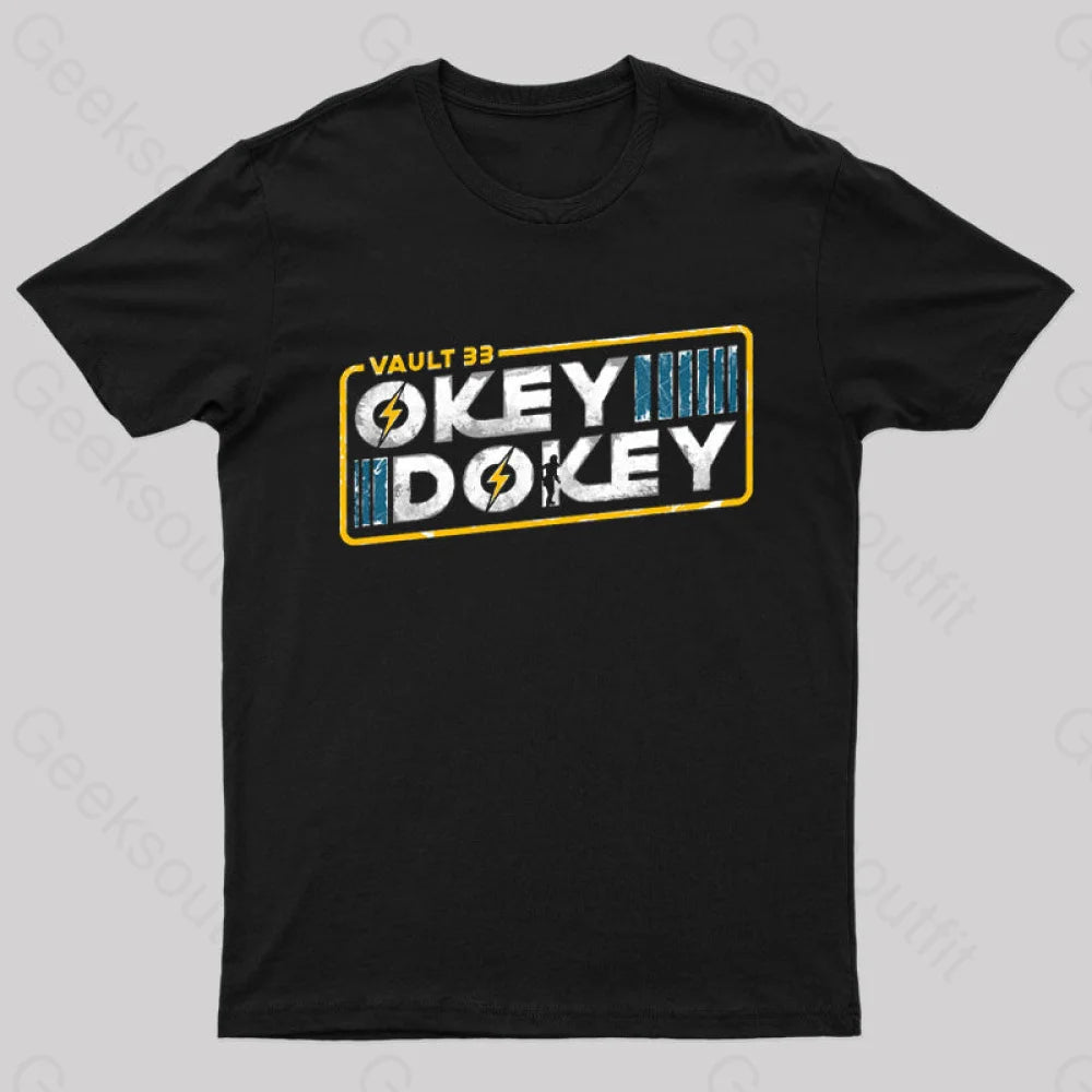 Okey Dokey Vault 33 Geek T-Shirt Bold Women's Statement
