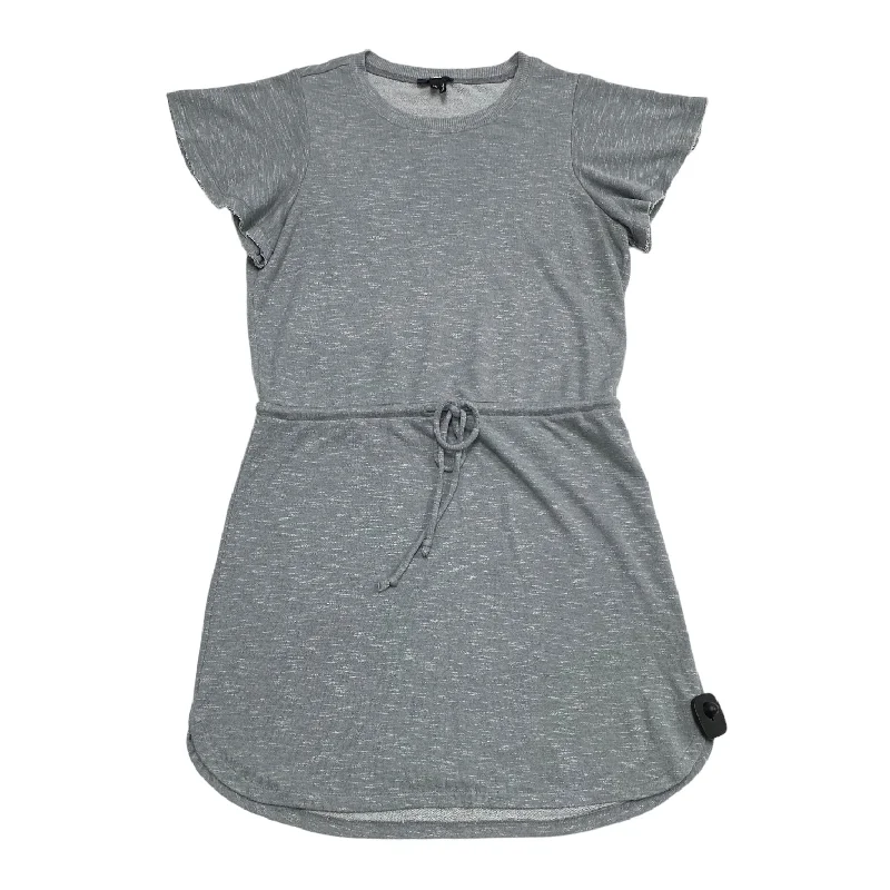 Grey Dress Casual Midi Paige, Size M Traditional Women's Wool