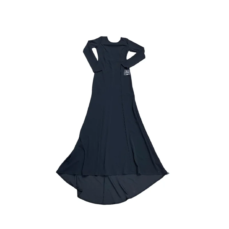 Dress Party Long By Lulus In Black, Size: M Trendy Women's 