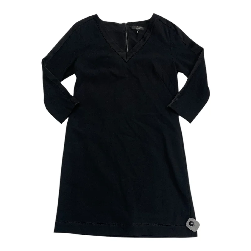 Dress Party Midi By Rag And Bone In Black, Size: S Classic Women's Pin - striped