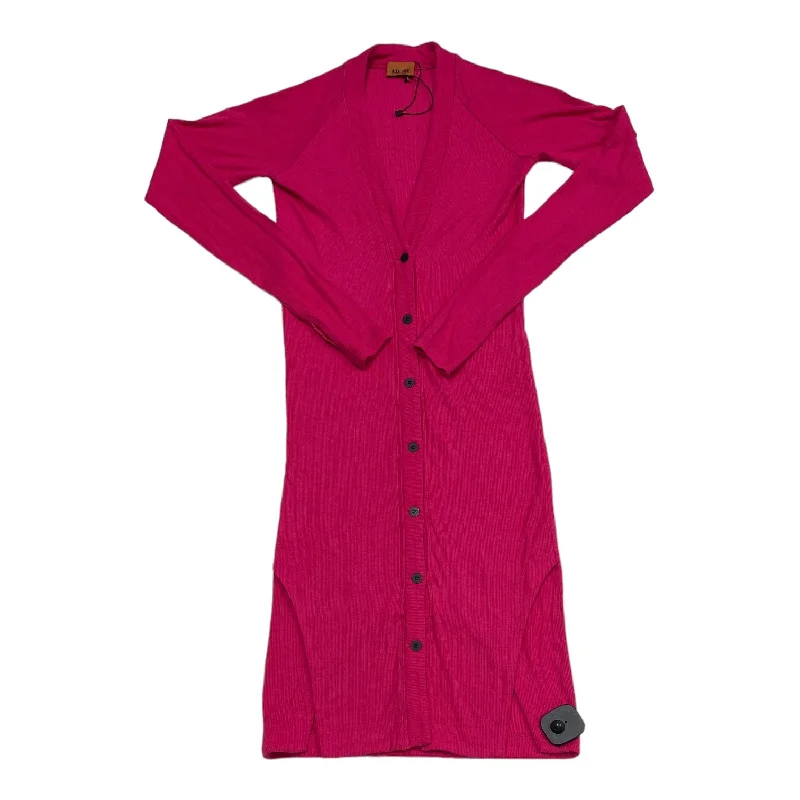Dress Casual Midi By ALIX NYX In Pink, Size: Xs Street
