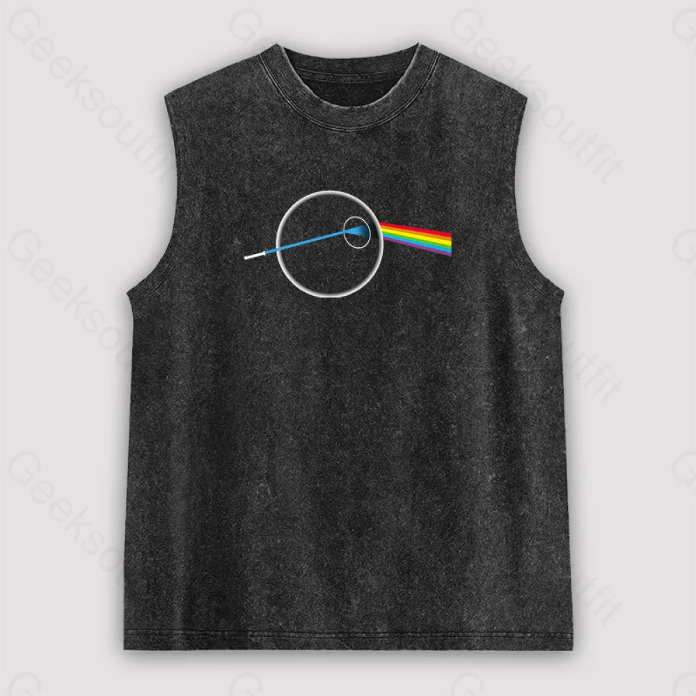 Dark Side of the Death Unisex Washed Tank Youthful Women's Pop
