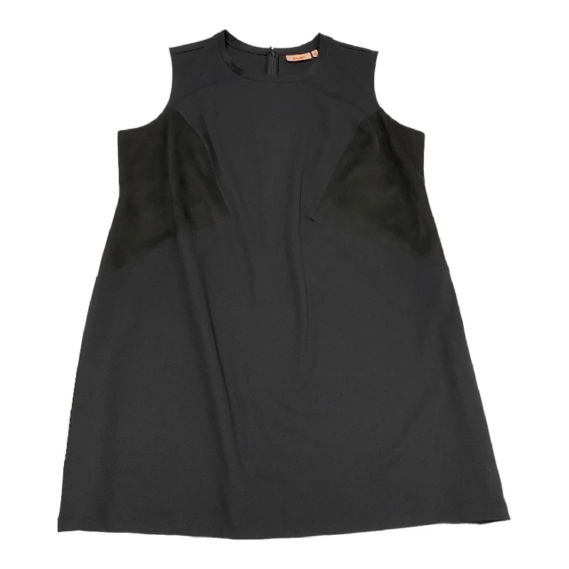 Black Dress Casual Midi Evri, Size 4x Classic Women's Tweed