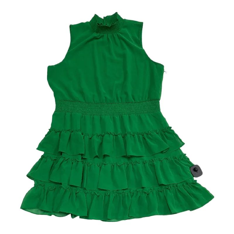 Green Dress Party Midi 1.state, Size Xxl Disco