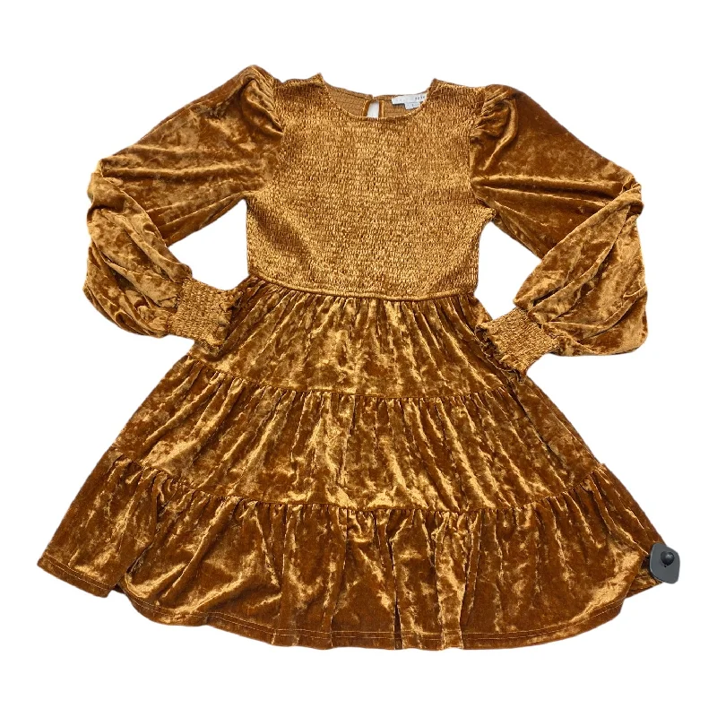Dress Party Midi By BALTIC BORN In Orange, Size: L Earthy Women's 