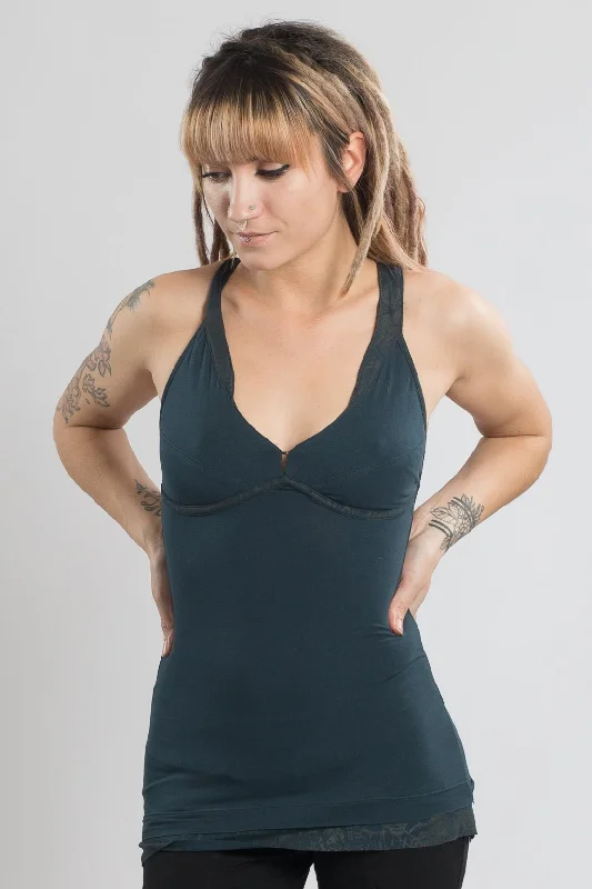 Trio Tank Top Casual Women's Loose - fitting