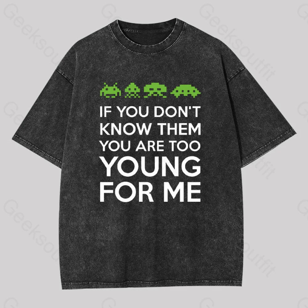 If You Don't Know Them Washed T-shirt Tough Women's Military - inspired