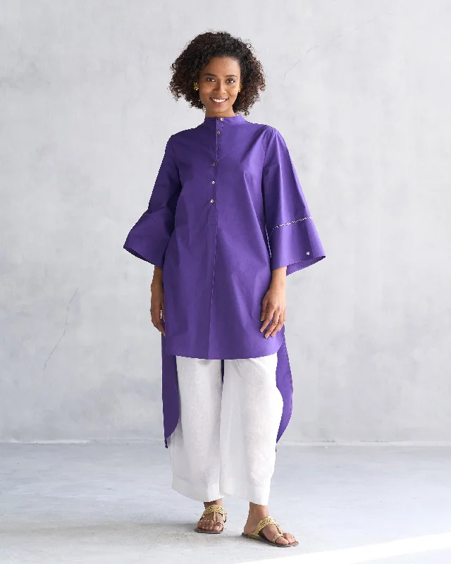 Pema Top - Purple Relaxed Women's 