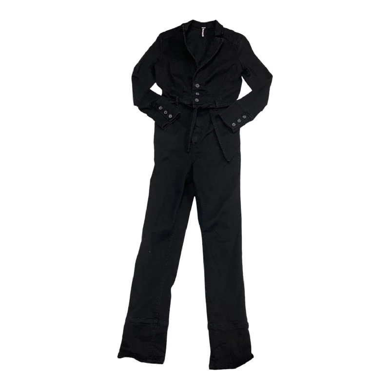 Jumpsuit By Free People In Black, Size: 0 Classic Women's Tweed