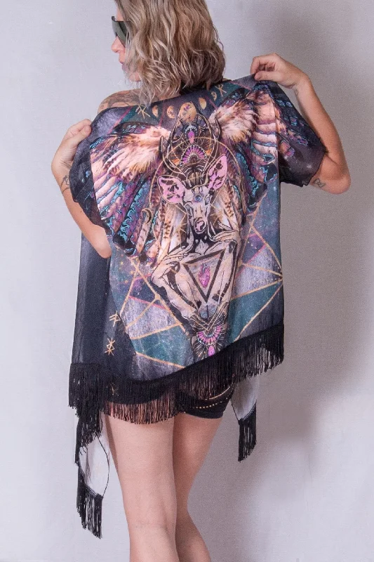 Spirit Guide Unisex Kimono by Jodi Sharp Bold Women's Statement