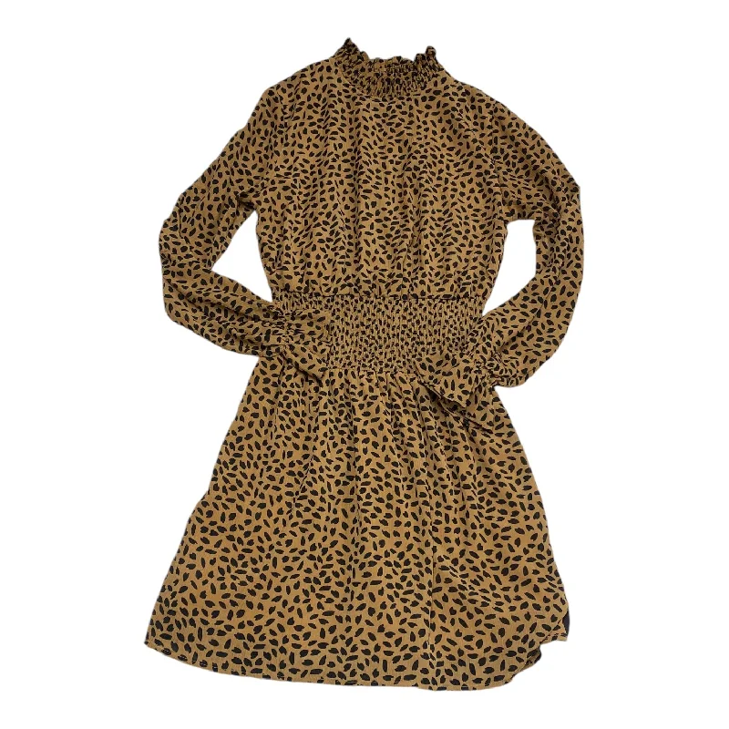 Dress Casual Midi By She + Sky In Animal Print, Size: S Monochromatic All - in - one