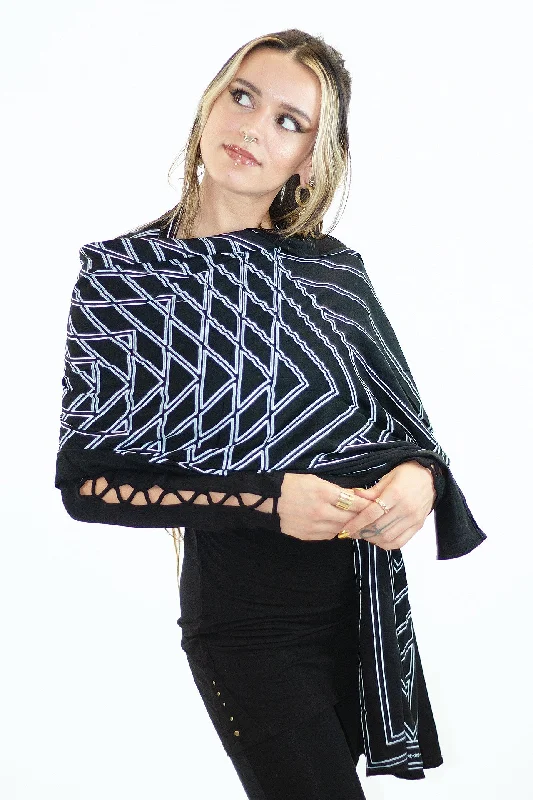 Cymatic Shawl Bold Women's Statement
