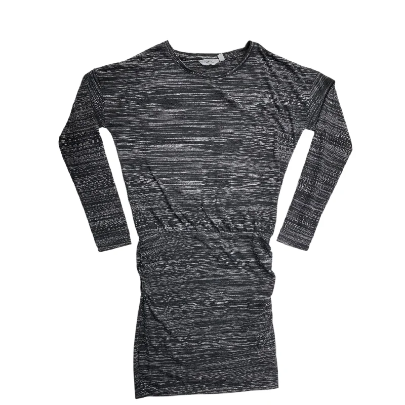 Dress Casual Midi By Athleta In Grey White, Size: Xs performance