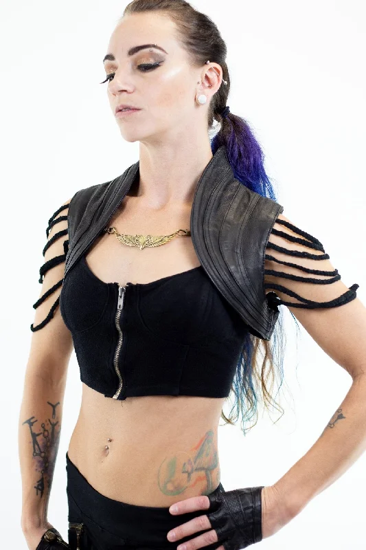 Flight Leather Bolero Sustainable Organic