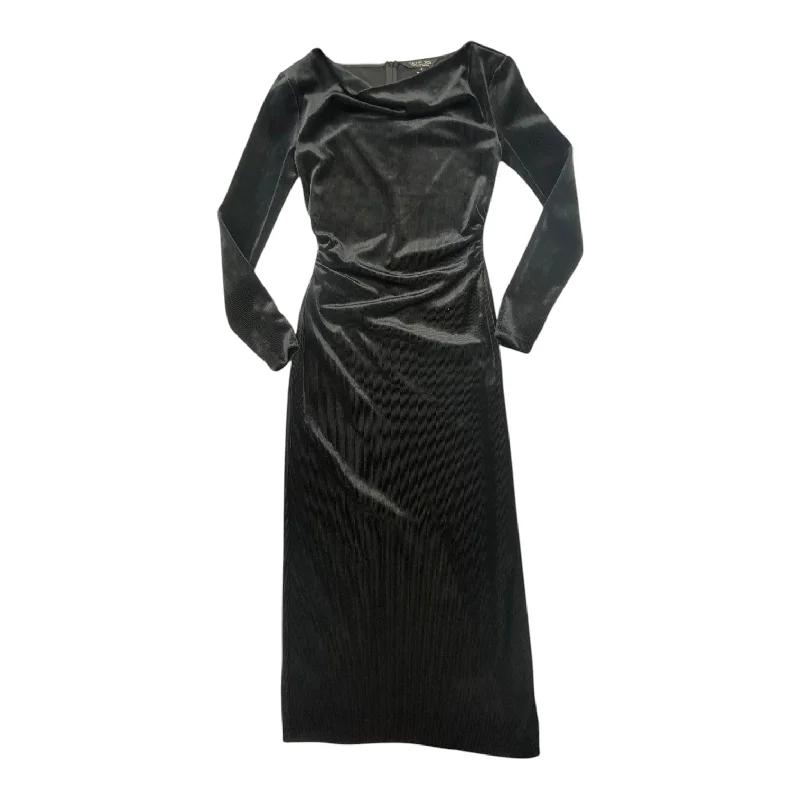 Dress Party Midi By Rachel Zoe In Black, Size: Xs Street