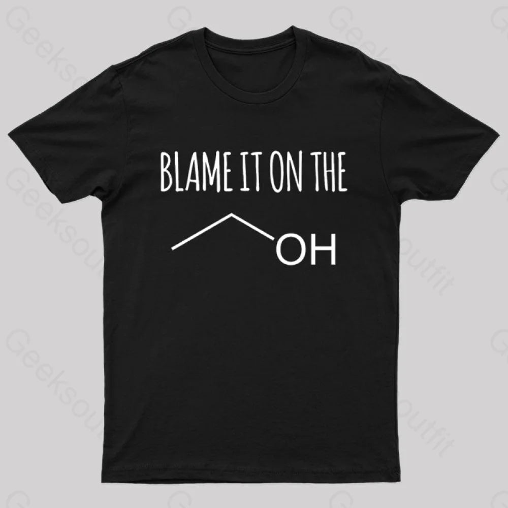 Blame it on the Alcohol T-Shirt Feminine Women's Style 