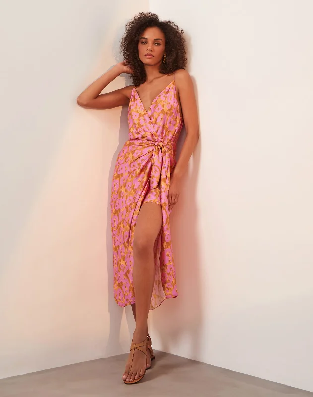 Gisa Midi Dress - Mosqueta Unique Women's Upcycled