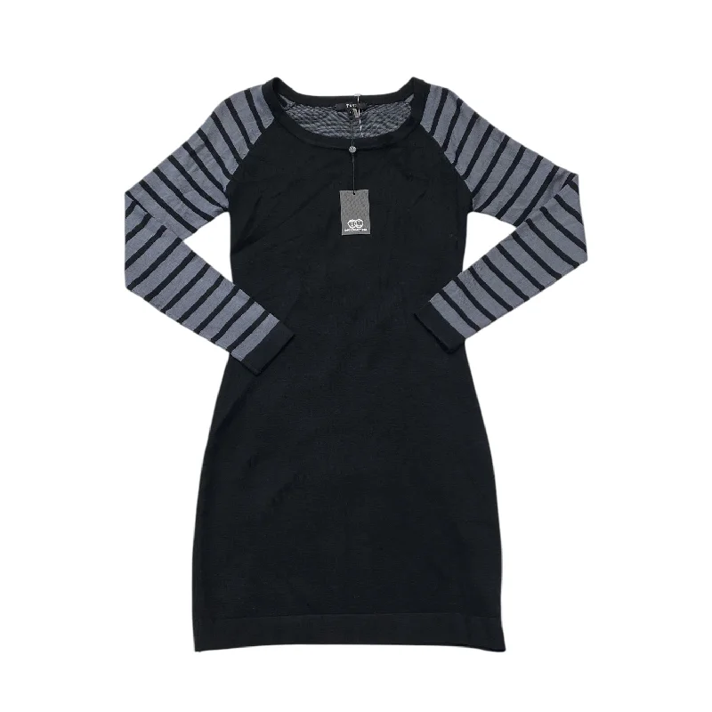 Dress Sweater By Tart Collections In Black & Grey, Size: S Sophisticated Women's 