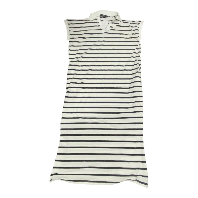 Dress Casual Maxi By MEROKEETY In Black & White, Size: Xl Compression