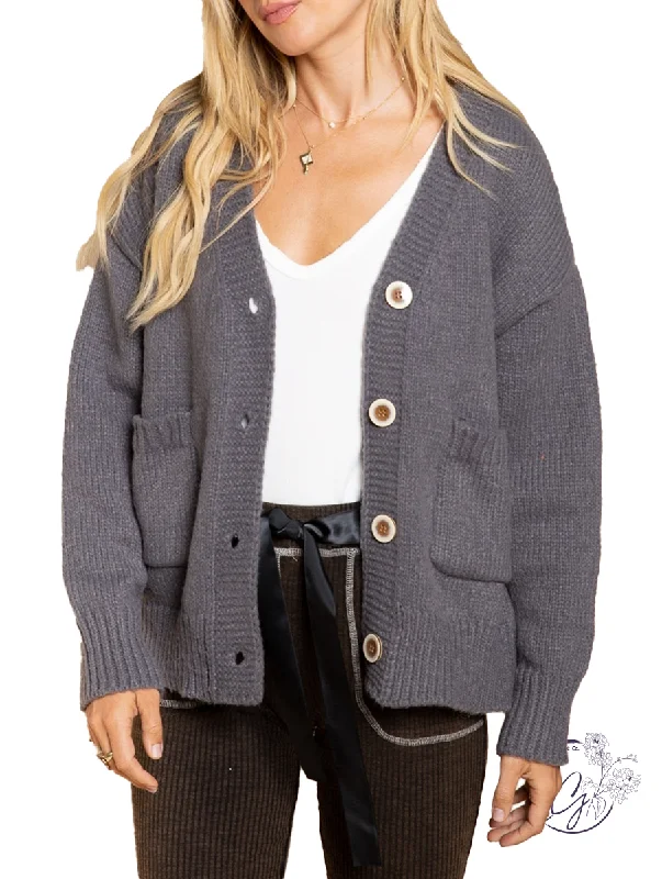 Your Favorite Button Cardigan Classic Women's Tweed