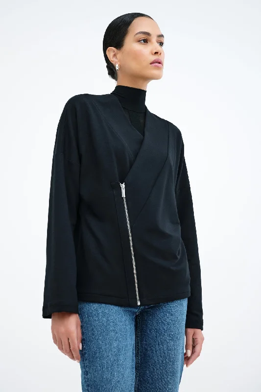 Tillary Sweatshirt Jacket Bold Women's Animal Print