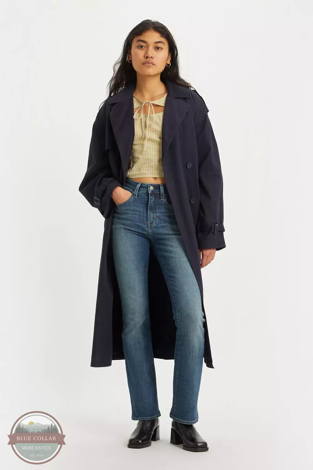 725 High Rise Bootcut Jean 18759-0121 Cool Women's Distressed
