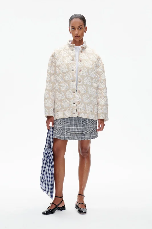 BARNI | Nomad Monogram Casual Women's Loose - fitting