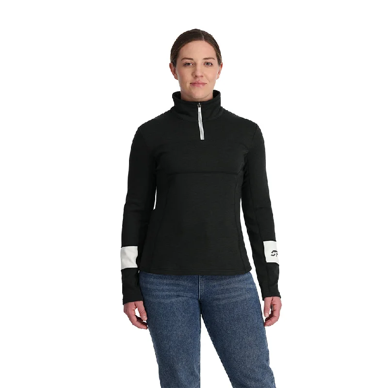 Womens Speed Half Zip - Black Country