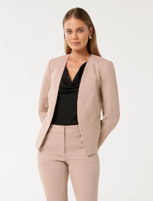 Alyssa Fitted Blazer Practical Women's Quick - dry