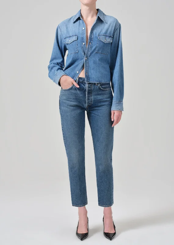 Charlotte High Rise Straight in First Class Vintage Women's 1970S 