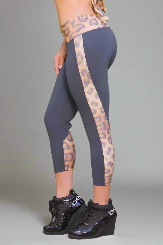 Bia Brazil Luna Leopard Striped Legging Artistic Women's Avant - 