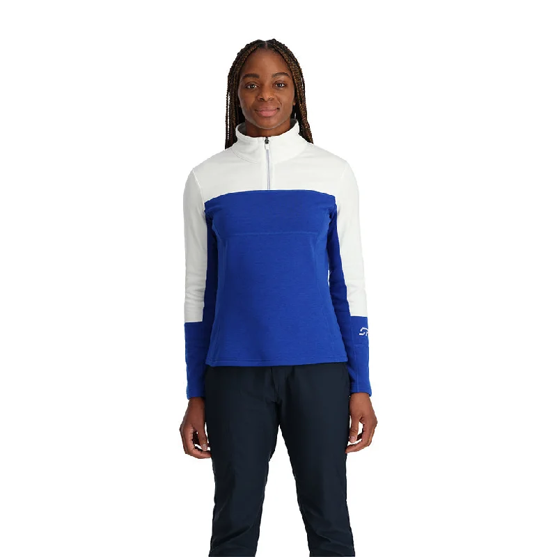Womens Speed Half Zip - Electric Blue Bold Women's Statement