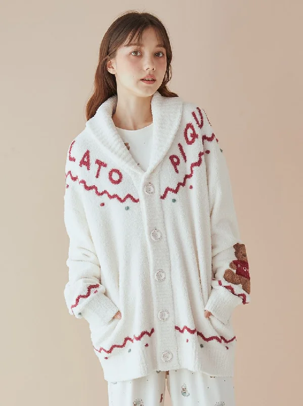 Unisex Nordic Shawl Collar Cardigan Trendy Women's Oversized