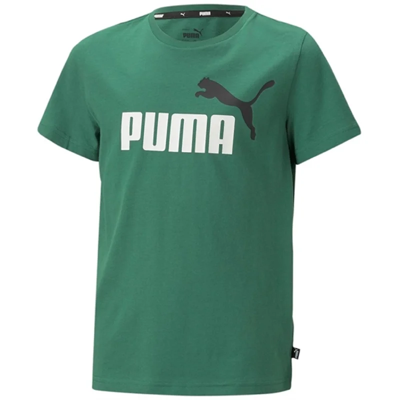 Puma ESS+ 2 Col Logo T-shirt Vine Relaxed Women's 