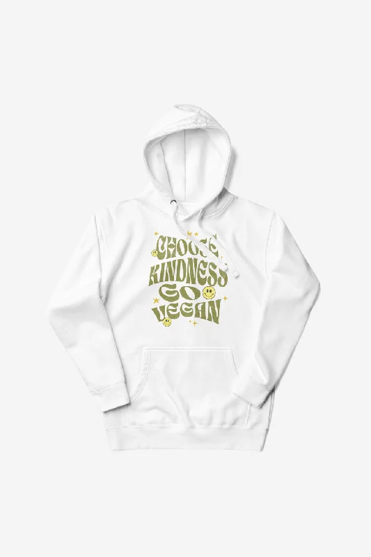 Choose Vegan Unisex Hoodie Preppy Women's College
