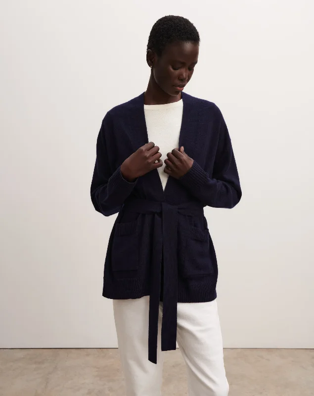 Belted cosy jacket Refined Women's 