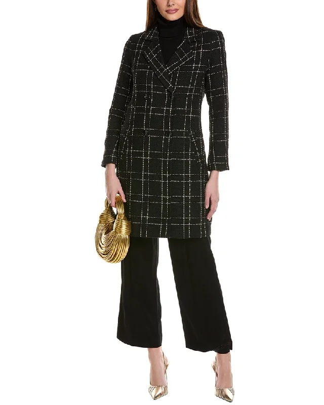 Vince Camuto Tweed Coat Country