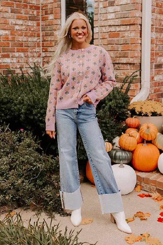 Small Town Social Knit Cardigan Relaxed Women's 