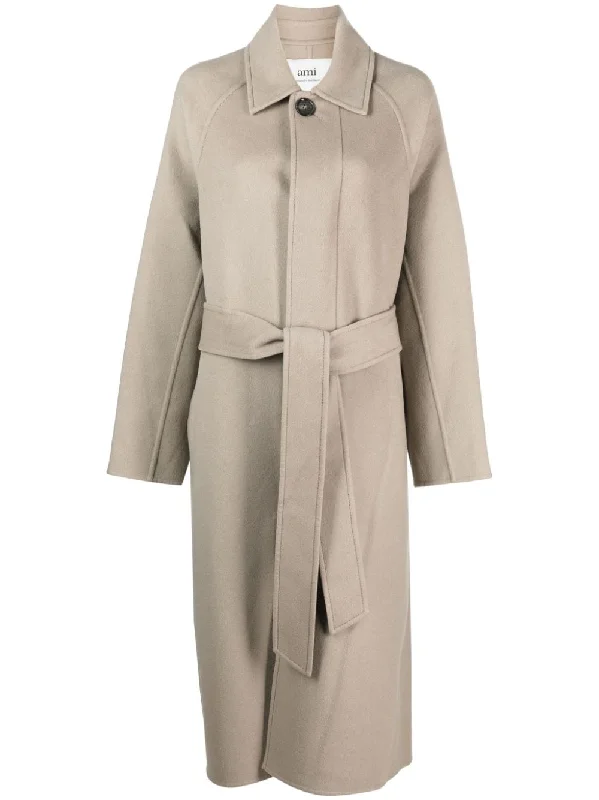 Ami Paris Women's Coats Youthful Women's Pop